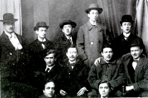 Skupina výtvarných umělců, 1911